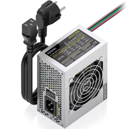 Fuente de Alimentación SFX Aisens ASPC-500SFX-PSE/ 500W/ Ventilador 8cm
